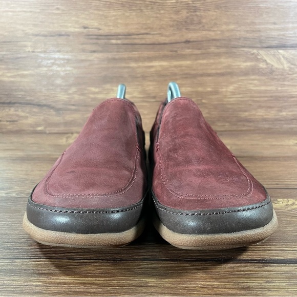 CHACO Montrose Red Leather Slip-On Loafers Shoes Men’s Size 9 - Picture 5 of 10